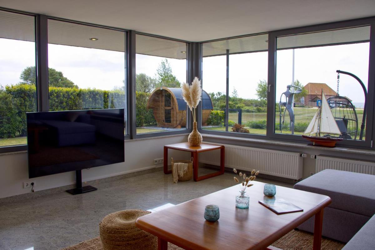 Inselblume 82 - Bungalow Am Suedstrand Mit Meerblick Burgtiefe auf Fehmarn 外观 照片